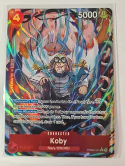 One Piece Koby · PRB02-001 · Alternate Art · The Best Vol.2 · Englisch · NM - Image 3