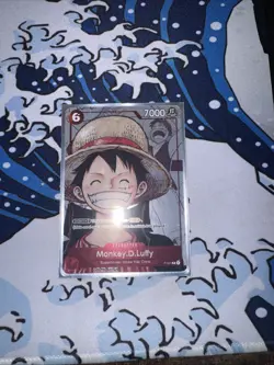 Monkey.D.Luffy (Alternate Art) P-001 One Piece Promotion Cards Foil - Image 3