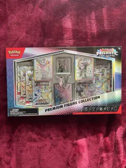 Pokemon TCG Prismatic Evolutions Premium Figure Collection New And Sealed - Image 1