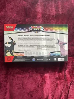 Pokemon TCG Prismatic Evolutions Premium Figure Collection New And Sealed - Image 2