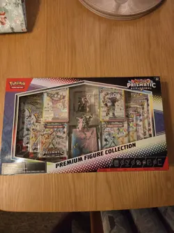 Pokemon TCG Prismatic Evolutions Premium Figure Collection New And Sealed - Image 1