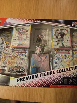 Pokemon TCG Prismatic Evolutions Premium Figure Collection New And Sealed - Image 3