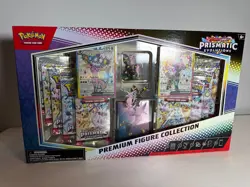 Pokemon TCG Prismatic Evolutions Premium Figure Collection - New and Sealed - Image 1