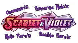 Pokemon Scarlet & Violet Reverse Holo Choose Your Card Common Holo Rare - Image 1