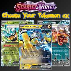 Pokemon ex - Choose Your Card - Scarlet & Violet era - Double Rare - Pokemon TCG - Image 1