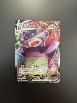Pokemon Card GALARIAN SLOWKING VMAX Chilling Reign 100/198 NM/M - Image 1