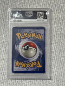 1999 Pokemon Base Set Unlimited #10 Mewtwo Holo Card PSA 8 NM-MT - Image 2