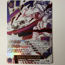 Divine Departure OP13-076 Rare Holo Event Card Roger - One Piece CCG Bandai - Image 1
