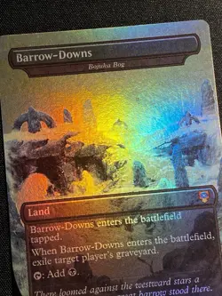 Barrow-Downs/ Bojuka Bog Borderless Foil M 0358 Lord Of The Rings LTC MTG NM- - Image 3