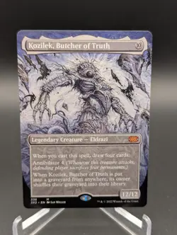 Kozilek, Butcher of Truth (Borderless) Double Masters 2022 Regular - Image 1