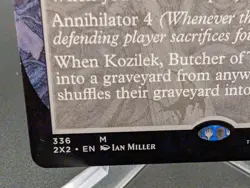 Kozilek, Butcher of Truth (Borderless) Double Masters 2022 Regular - Image 2