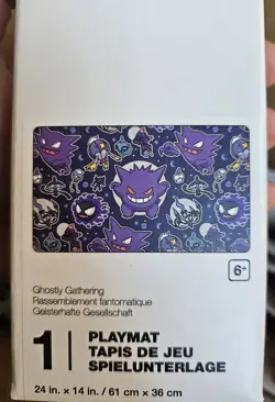 Pokemon Center Exclusive Ghostly Gathering Playmat New In Box - Image 3