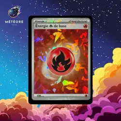 Carte Pokemon Energie Feu SVE 010 Reverse Evolutions Prismatiques Francais - Image 1