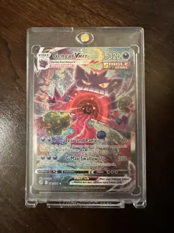 Pokemon Gengar VMAX Alt Art 271/264 Fusion Strike Secret Rare Holo -SMALL CREASE - Image 1