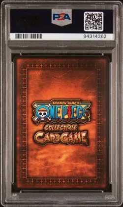 2006 One Piece Passage to The Grand Line Chaser Silver Rare Black Text PSA 10 - Image 2