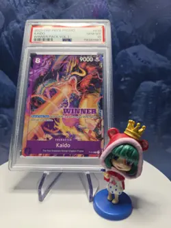 PSA 10 Kaido P 010 Tournament WINNER Promo One Piece Card Game English - Image 1