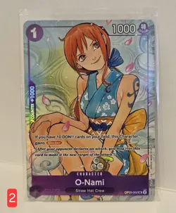 One Piece O-Nami OP05-062 Illustration Box Promo Volume 1 English NEW! LOT x4 - Image 5