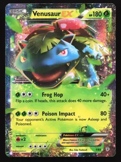 Venusaur EX 1/83 Generations Ultra Rare Pokemon Card - Image 1