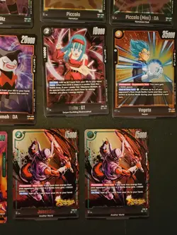 Dragon Ball Super Card Game Lot (14) - Super Rare Variations SDeck Holo Foil NM - Image 4