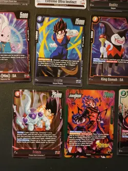 Dragon Ball Super Card Game Lot (14) - Super Rare Variations SDeck Holo Foil NM - Image 5