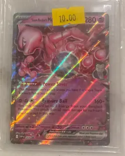 Pokemon TCG - Team Rocket's Mewtwo ex 205 Sv: Scarlet & Violet Promo Cards Holo - Image 2