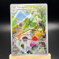 Floragato 197/193 - Pokemon Paldea Evolved Illustration Rare Card - LP - Image 1
