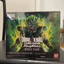 Dragon Ball Super Card Game Fusion World Rivals Clash FB06 Booster Box Sealed! - Image 1