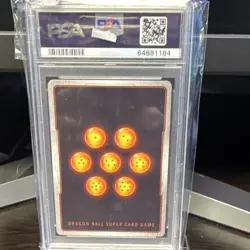 Dragon Ball Super Card SS Son Goku/Frieza BT14-152 Secret Rare Foil PSA 9 - Image 2