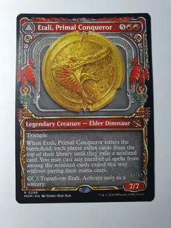 MTG - Etali, Primal Conqueror Showcase - March of the Machines #298 - NM Rare - Image 1