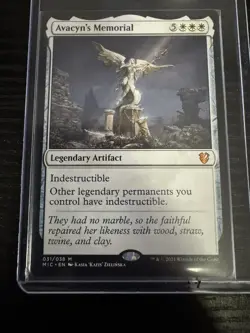Avacyn's Memorial Commander: Innistrad: Midnight Hunt Regular MTG - Image 1