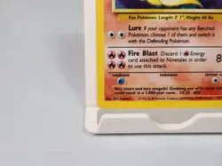 Ninetales 12/102 Holo Rare Base Set Unlimited Pokemon Card 1999 - Image 4