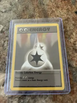 Pokemon TCG Double Colorless Energy Base Set Regular Card 096/102 - Image 1