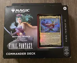 Magic The Gathering MTG Final Fantasy VI Commander Deck Revival Trance SEALED - Image 1
