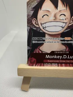 Rare Monkey D Luffy P-001 One Piece Premium 25th Anniversary Promo English NM+ - Image 5
