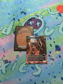 DIY Esper Sentinel Full Art Foil Mtg Play Card warhammer - Image 1