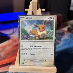 Pokemon Eevee SVP043 Black Star Promo Holo Card Scarlet & Violet - Image 1
