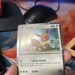 Pokemon Eevee SVP043 Black Star Promo Holo Card Scarlet & Violet - Image 4