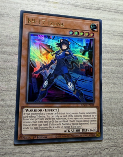 K9-17 Izuna Yu-Gi-Oh! Ultra Rare 1st Ed JUSH-EN031 NM Card - Image 1