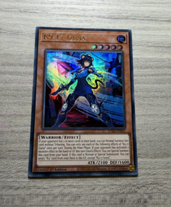 K9-17 Izuna Yu-Gi-Oh! Ultra Rare 1st Ed JUSH-EN031 NM Card - Image 2