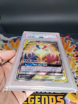 POKEMON SUN & MOON TEAM UP #170 FULL ART/LATIAS & LATIOS GX PSA 9 2019 - Image 4