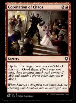 2022 MTG Coronation of Chaos CLB Common #168 - Image 1