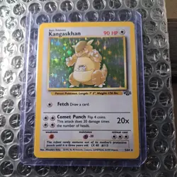 1999 Pokemon TCG Jungle Kangaskhan Holo #5/64 MP- - Image 1