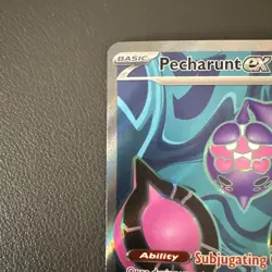 Pokemon Pecharunt ex Shrouded Fable Ultra Rare Holo 085/064🔥 - Image 3