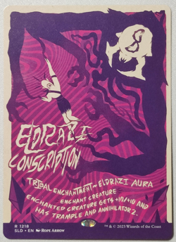 MTG Secret Lair Eldrazi Conscription #1218 -SLD Draw Your Hand [UPick Foil/Reg] - Image 3