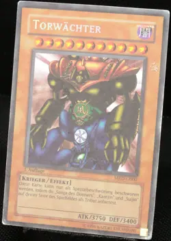 Yu-Gi-Oh! Torwachter MRD-G000 1.Edition Secret Rare [P] Gate Guardian | DE 2002 - Image 3