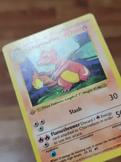 1999 Pokemon Charmeleon 24/102 Base Set Shadowless 1st Edition - MP - Image 3