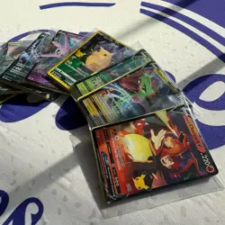 10-Card Pokemon Rare Cards Booster Pack + Ultra Rare & Holo Rare Included! - Image 1