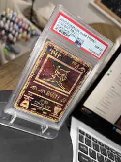 2002 Pokemon Game Movie Ancient Mew Pokemon Promo PSA 8 - Image 1