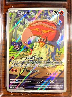 Heatmor Illustration Rare #104 - CGC GEM MINT 10 - SV White Flare - Pokemon TCG - Image 2