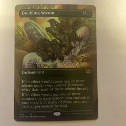 Doubling Season (Borderless) Double Masters Foil - Image 1